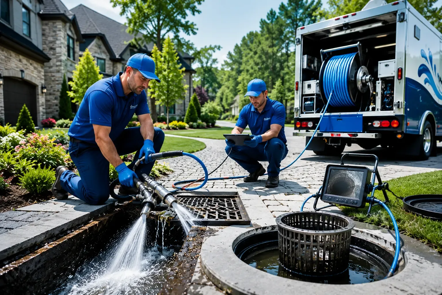 Local outdoor drain cleaning professionals in Bristol, IL